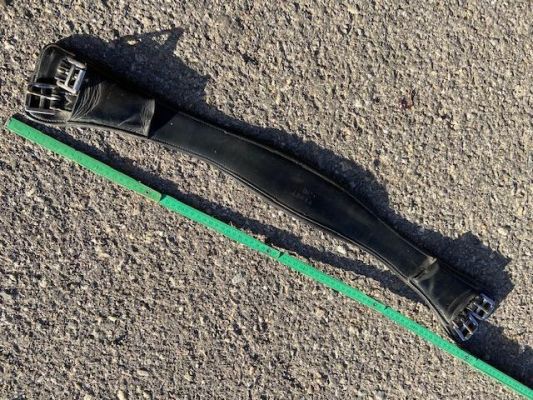 Ledersattelgurt, 80cm