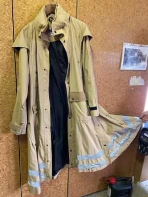 Regenreitmantel, Gr. S