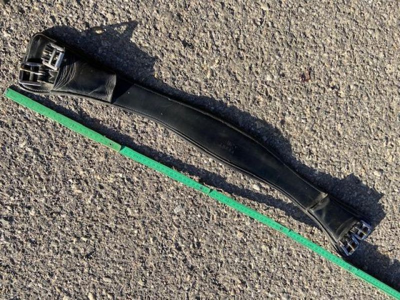 Ledersattelgurt, 80cm